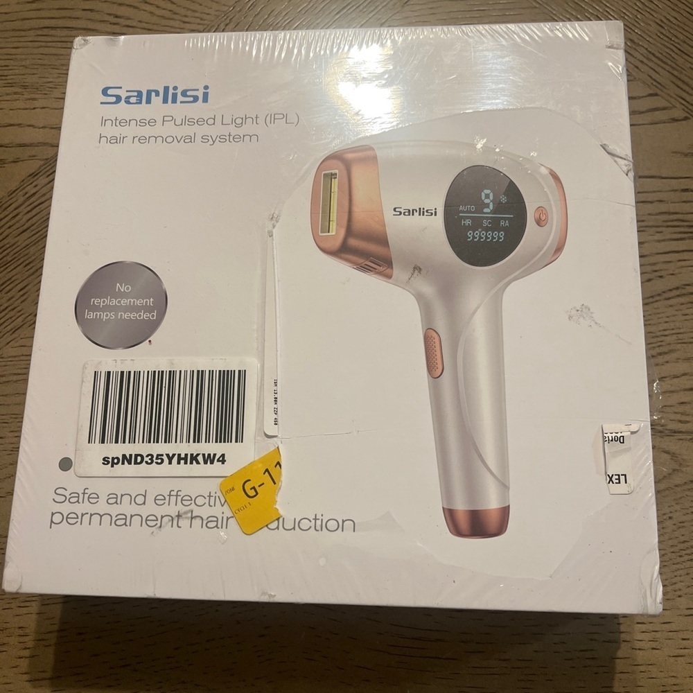Sarlisi Ai01 White Gold Safe And Effective Permanent IPL Hair Removal System